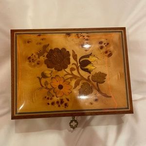 Brown music box